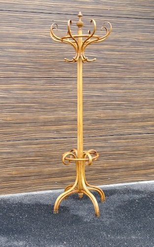 Porte-manteaux et parapluies genre Thonet ,vers 1920 ,8 patéres