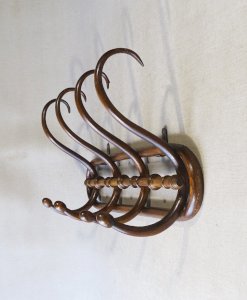 Porte-manteaux mural par Kohn , vers 1910 - no Thonet -