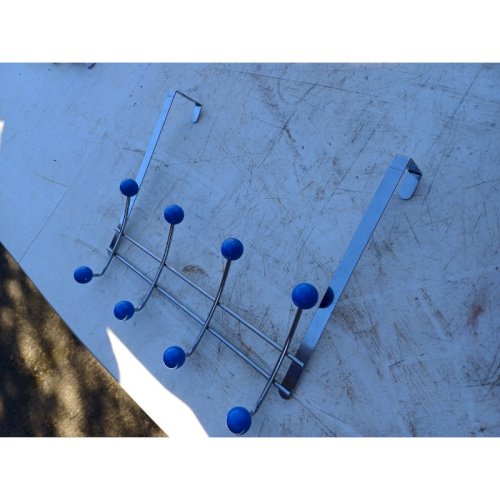 Porte manteaux Vintage Métal Chromé et Plastic dur