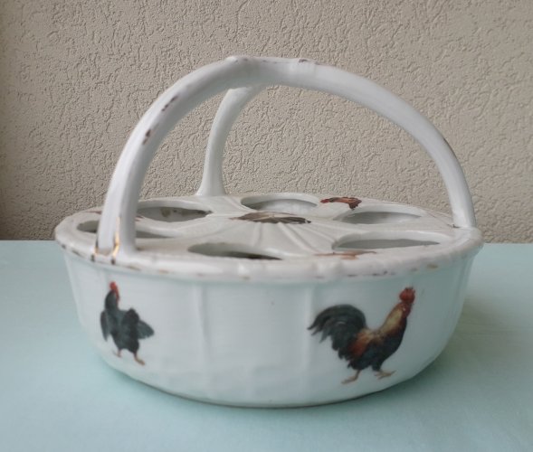 Porte-œuf porcelaine
