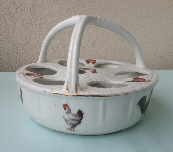 Porte-œuf porcelaine