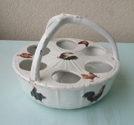 Porte-œuf porcelaine