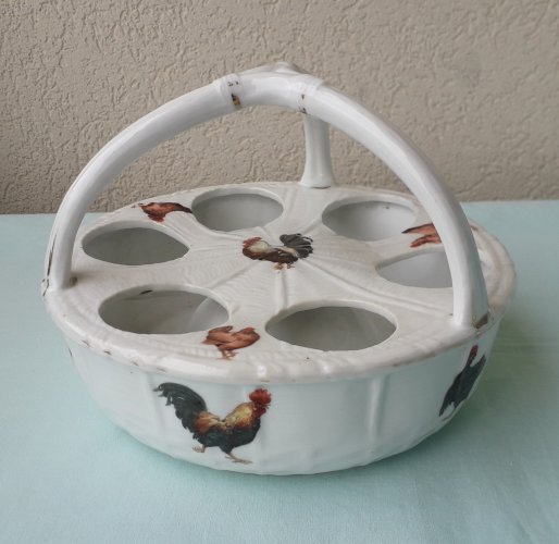 Porte-œuf porcelaine