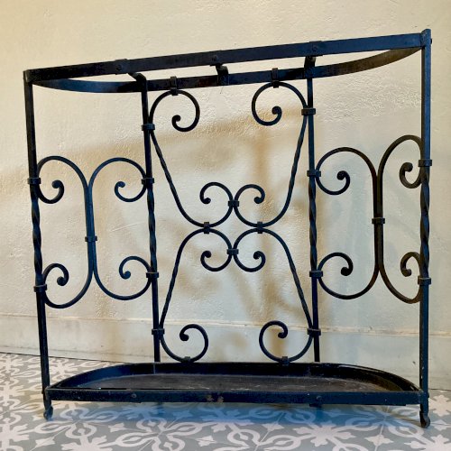 Porte parapluie - fer forgé - début XXe