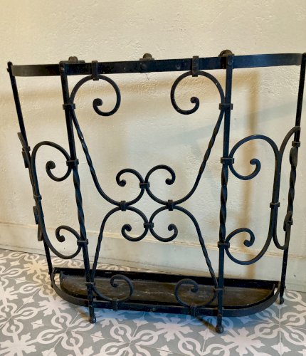 Porte parapluie - fer forgé - début XXe