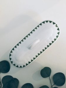 Old Art Deco comb holder