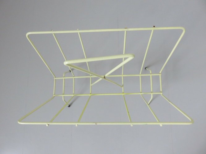 PORTE REVUE JAUNE PALE ANNEES 50 60 VINTAGE