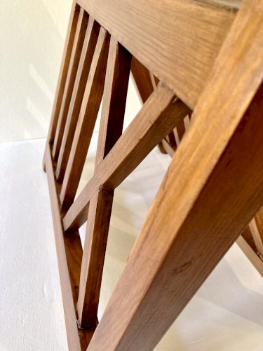 Porte-revues en bois, années 1950