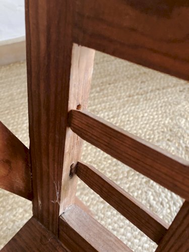 Porte-revues en bois, style scandinave