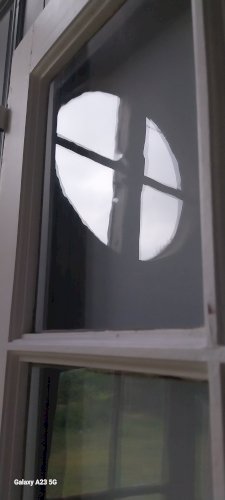 Porte vitrée XIX ème 