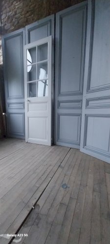 Porte vitrée XIX ème 