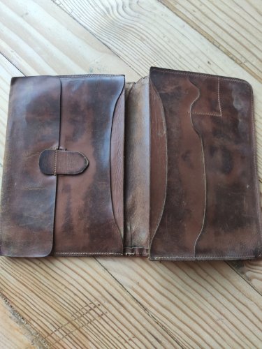 Portefeuille Vintage en cuir véritable - Marque Picard