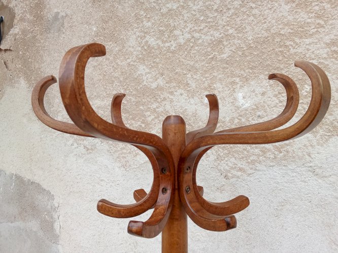 Portemanteau perroquet Baumann vintage 