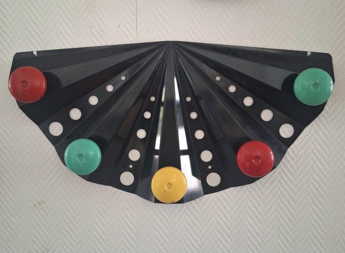 Portemanteaux vintage en métal, meuble patères ancien pour entrée