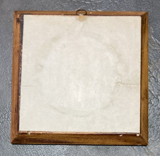 Portrait de femme - miniature dans le gout du XVIIIe 
