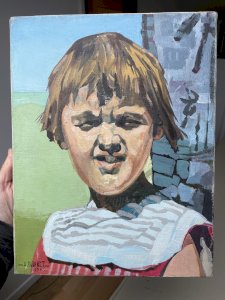 Portrait of a young girl