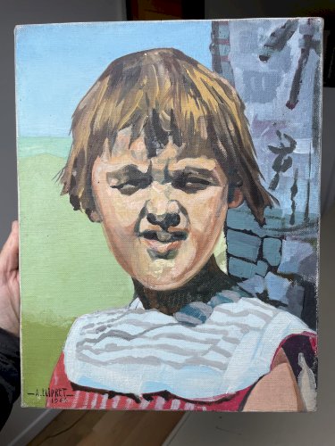 Portrait de jeune fille 