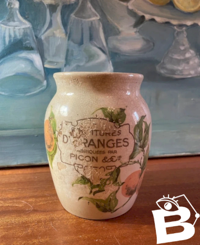 Pot à confiture ancien