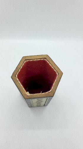 POT A CRAYONS STYLO MARQUETERIE DAMASCUS N° 2
