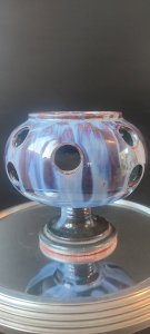 Vintage ceramic crocus pot