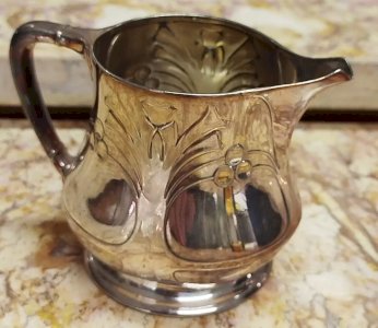 MILK POT 18 cl ALBACCA SILBERII Metal Argente Silverware 5VitC 19/12