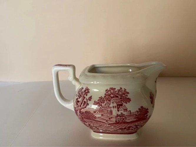 Pot à lait / Crémier vintage Villeroy & Boch Rusticana rouge