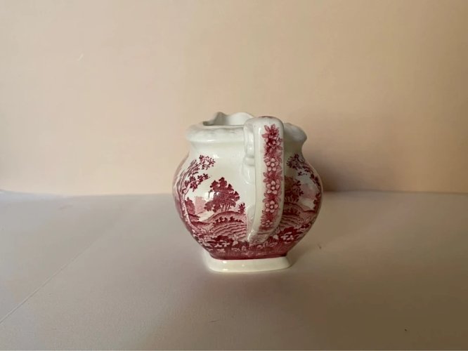 Pot à lait / Crémier vintage Villeroy & Boch Rusticana rouge