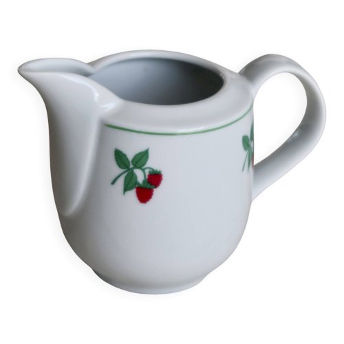 Pot à lait vintage porcelaine – Framboises Table et Couleurs