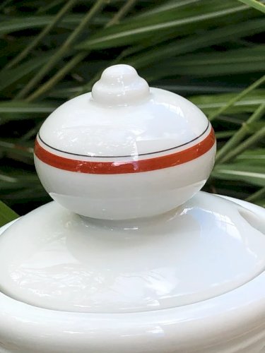 Pot à Olives vintage en porcelaine d Auteuil