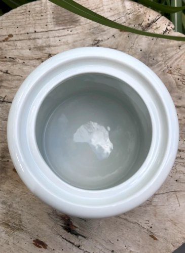 Pot à Olives vintage en porcelaine d Auteuil
