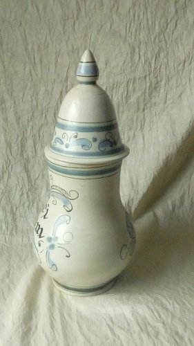 POT A PHARMACIE APOTHICAIRE EN CERAMIQUE KERALUC QUIMPER 20 EME** N°2