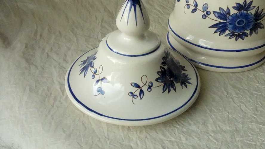 POT A PHARMACIE APOTHICAIRE EN FAIENCE ST CLEMENT FRANCE "EXT-ACONIT-*