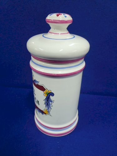 POT A PHARMACIE BOL ARMEN FAIENCE D'ART CLAMECY COTOFLEX N° 3