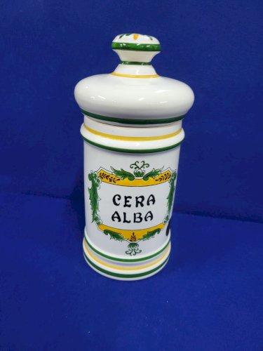 POT A PHARMACIE CERA ALBA FRANCE FAIENCE D'ART CLAMECY COTOFLEX N° 1