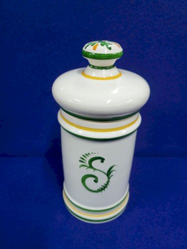 POT A PHARMACIE CERA ALBA FRANCE FAIENCE D'ART CLAMECY COTOFLEX N° 1