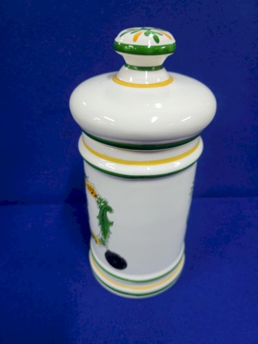 POT A PHARMACIE CERA ALBA FRANCE FAIENCE D'ART CLAMECY COTOFLEX N° 1