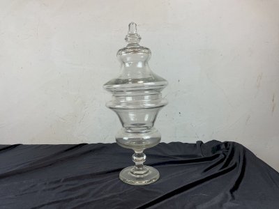 19th century blown glass apothecary pharmacy jar