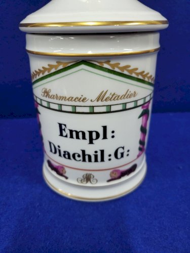 POT A PHARMACIE METADIER EMPT : DIACHIL : G : N° 32