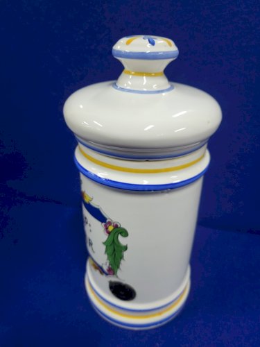 POT A PHARMACIE PULP TAMAR FAIENCE D'ART CLAMECY COTOFLEX N° 2