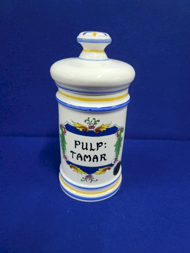 POT A PHARMACIE PULP TAMAR FAIENCE D'ART CLAMECY COTOFLEX N° 2