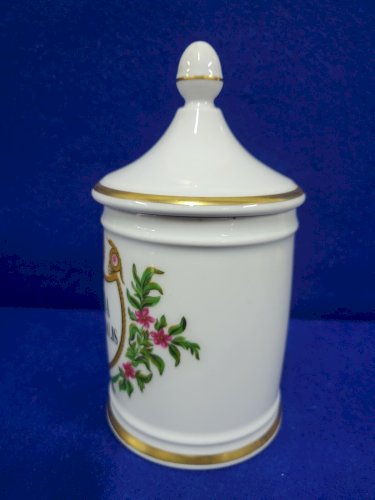 POT A PHARMACIE SALVIA OFFICINALES SOGRAMA THARAUD LIMOGES GOUMOT LABESSE N° 28