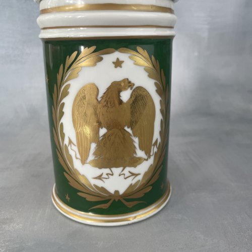 Pot à pharmacie style empire apothicaire tabac épices manufacture impériale