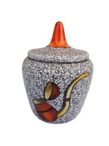 Ceramic tobacco jar