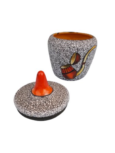 Pot à tabac en céramique
