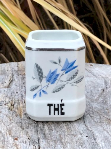 Pot à Thé rétro vintage en porcelaine Czechoslovakia