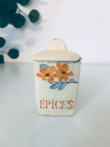 Pot Art Déco épices