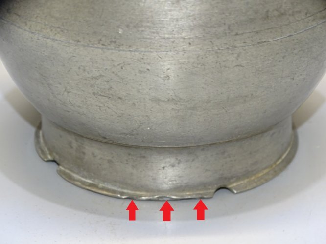 -POT BOUILLON ETAIN XIX TRANSPORT de LA SOUPE aux CHAMPS COLLECTION déco   D
