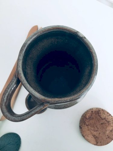 Pot conservation en grès vintage