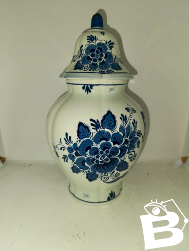 pot couvert  delfts modèle Distel en bon etat