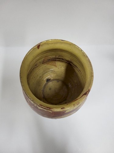 POT EN TERRE VERNISSEE ANCIEN
